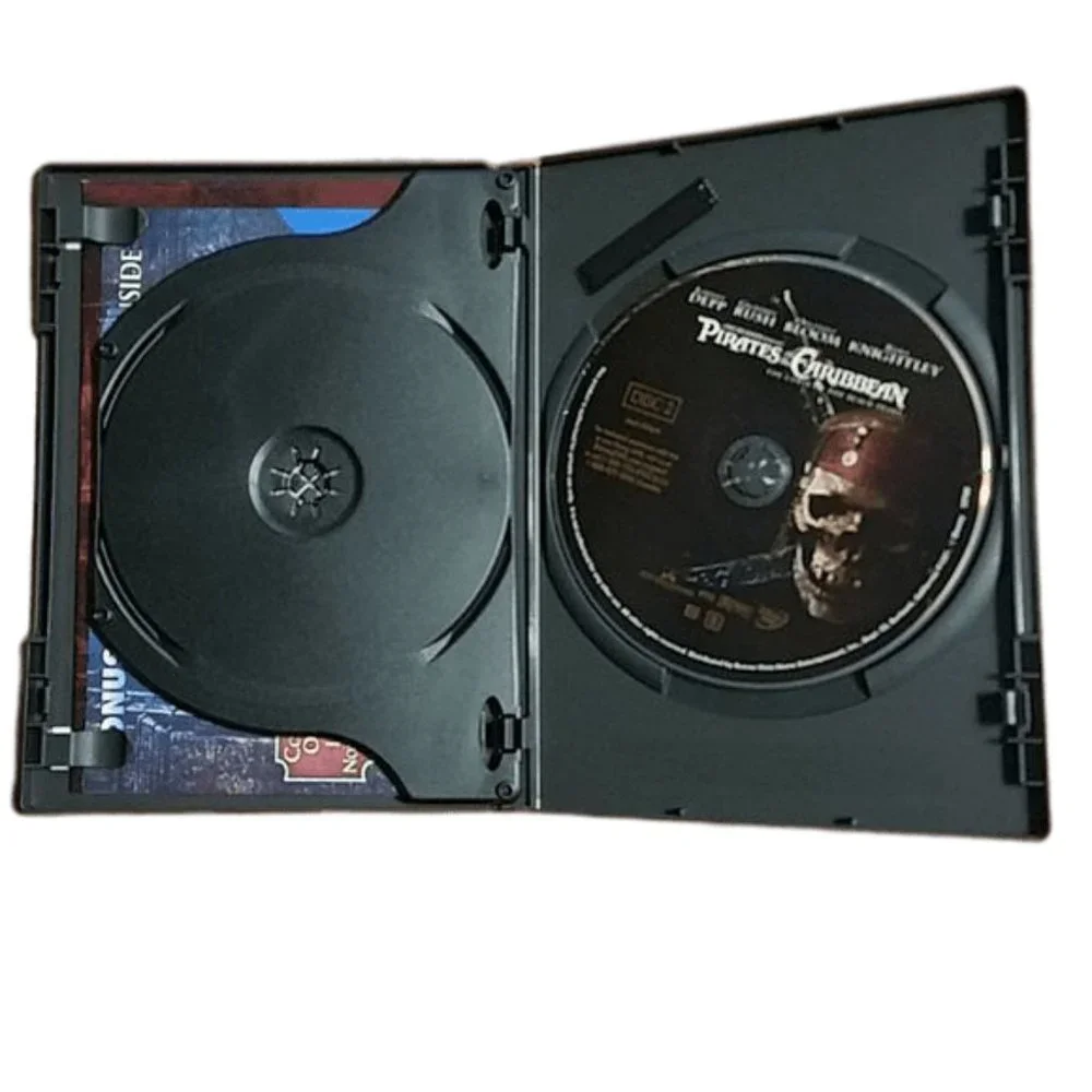 Pirates of the Caribbean The Curse Of The Black Pearl Movie DVD 2 Disc Set Depp - Picture 4 of 4